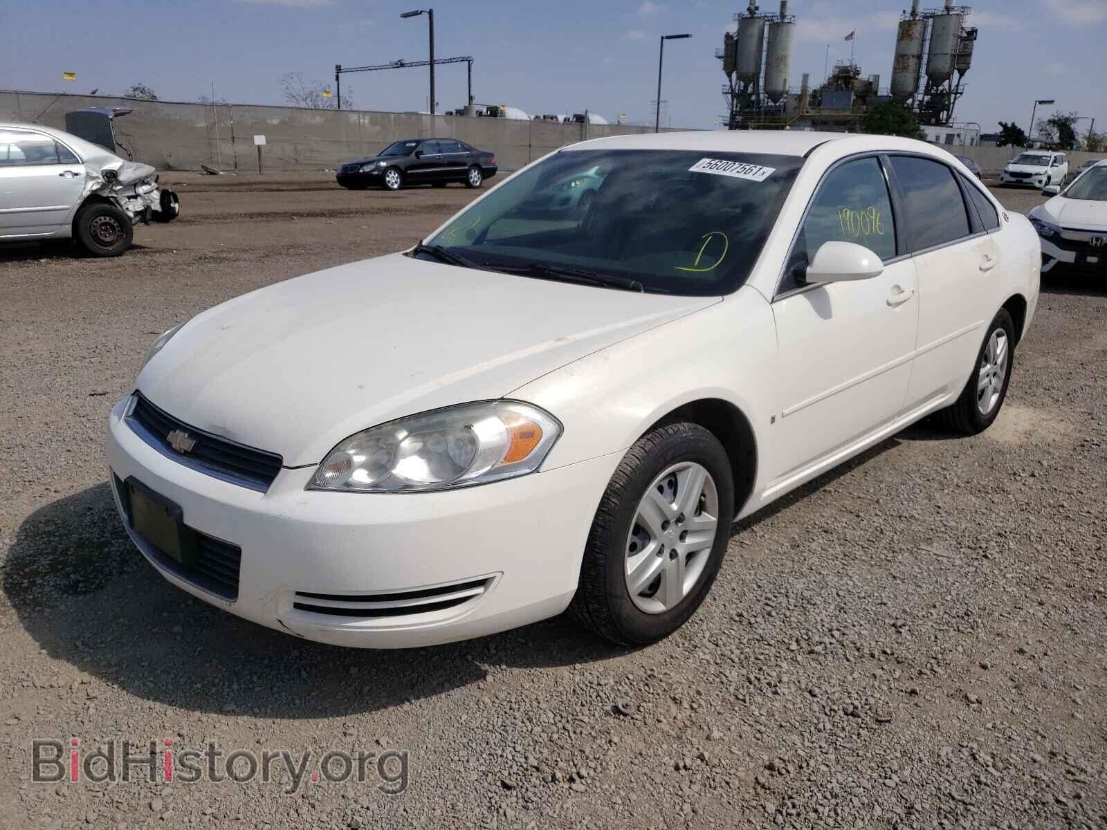 2007 CHEVROLET IMPALA - VIN: 2G1WB58K779211244 - Фото 2