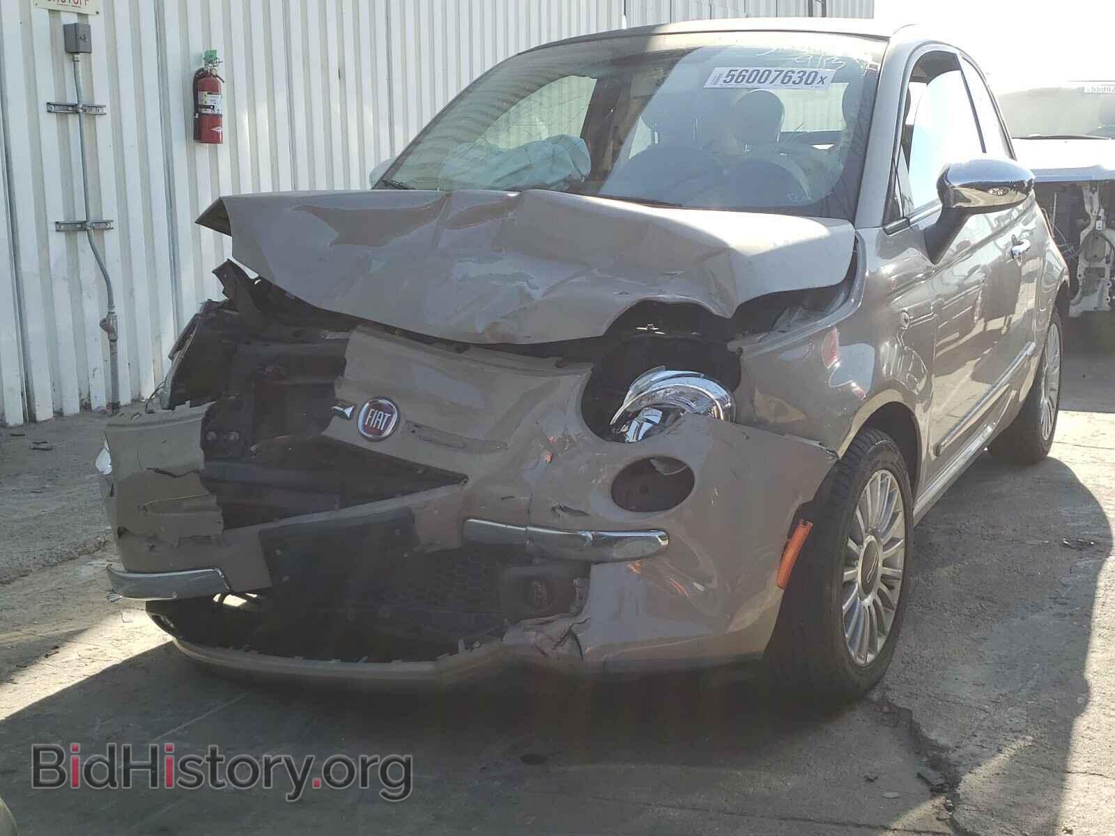 2012 FIAT 500 - VIN: 3C3CFFER8CT189580 - Фото 2