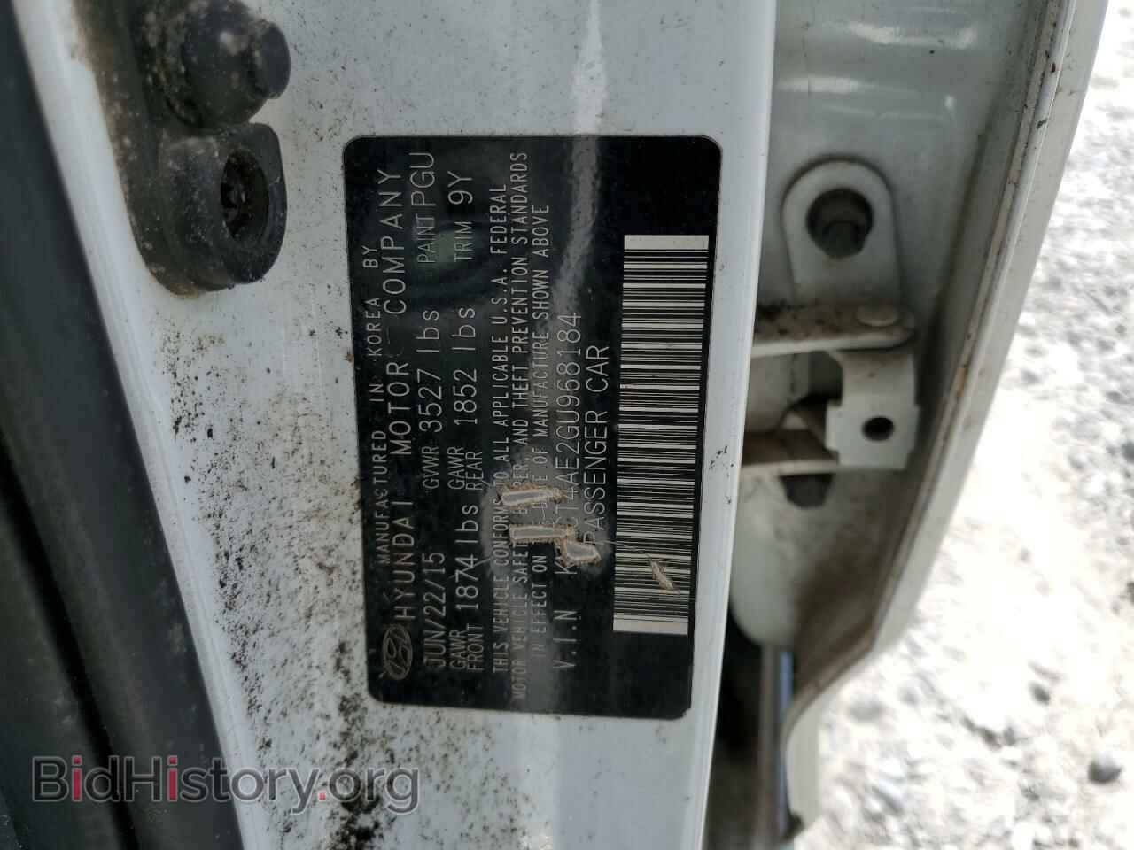 2016 HYUNDAI ACCENT - VIN: KMHCT4AE2GU968184 - Фото 12