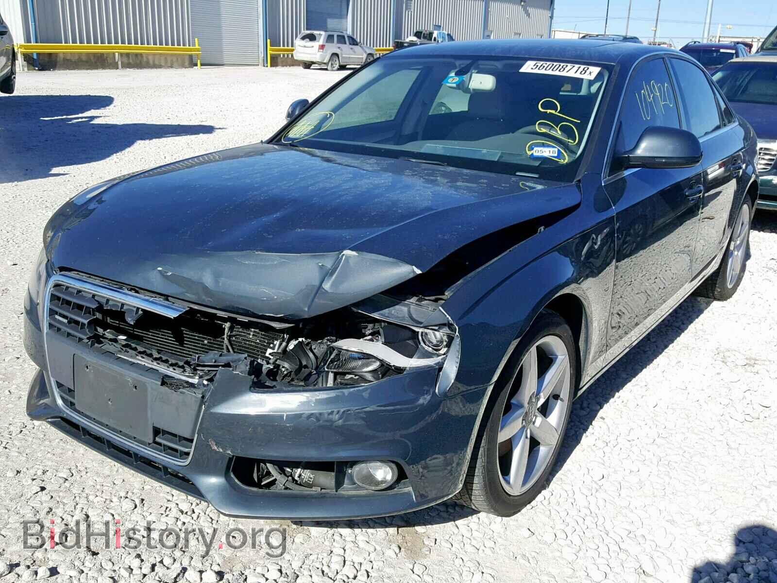 2009 AUDI A4 - VIN: WAUMF78K19N049428 - Фото 2