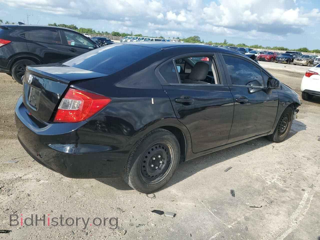 2012 HONDA CIVIC - VIN: 19XFB2F52CE357517 - Фото 3