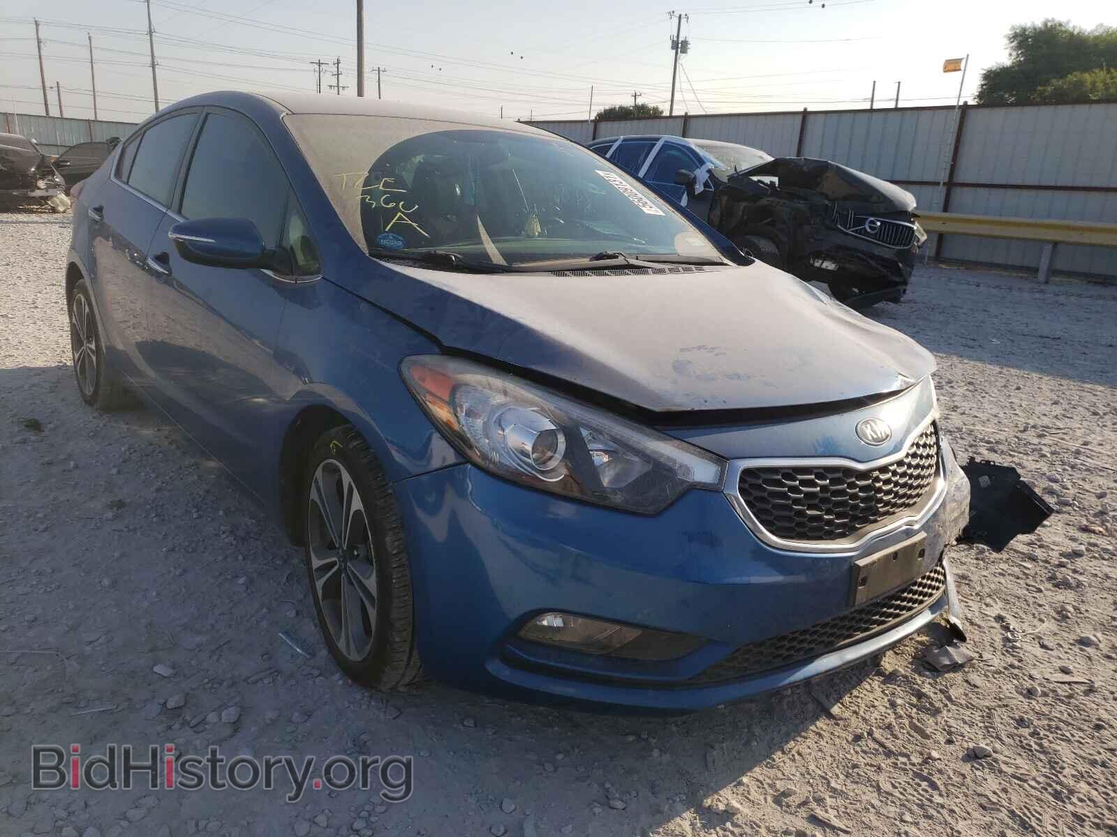 Photo KNAFX4A89E5232055 - KIA FORTE 2014