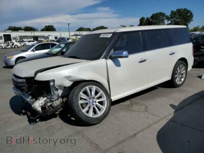2011 Ford FLEX Flex Limit, white — VIN 2FMHK6DC4BBD02649, Copart
