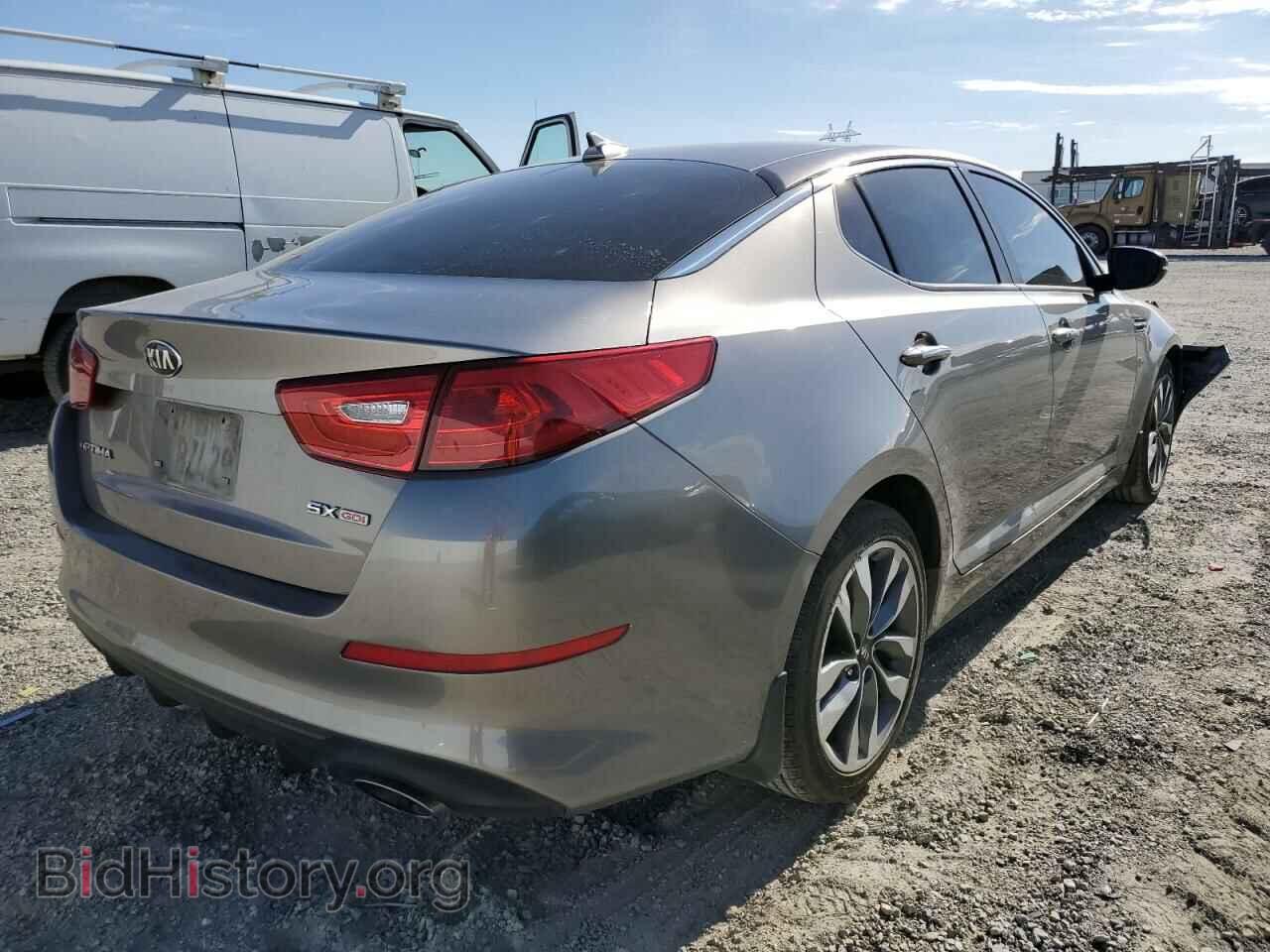 2015 KIA OPTIMA - VIN: 5XXGR4A79FG452432 - Фото 4