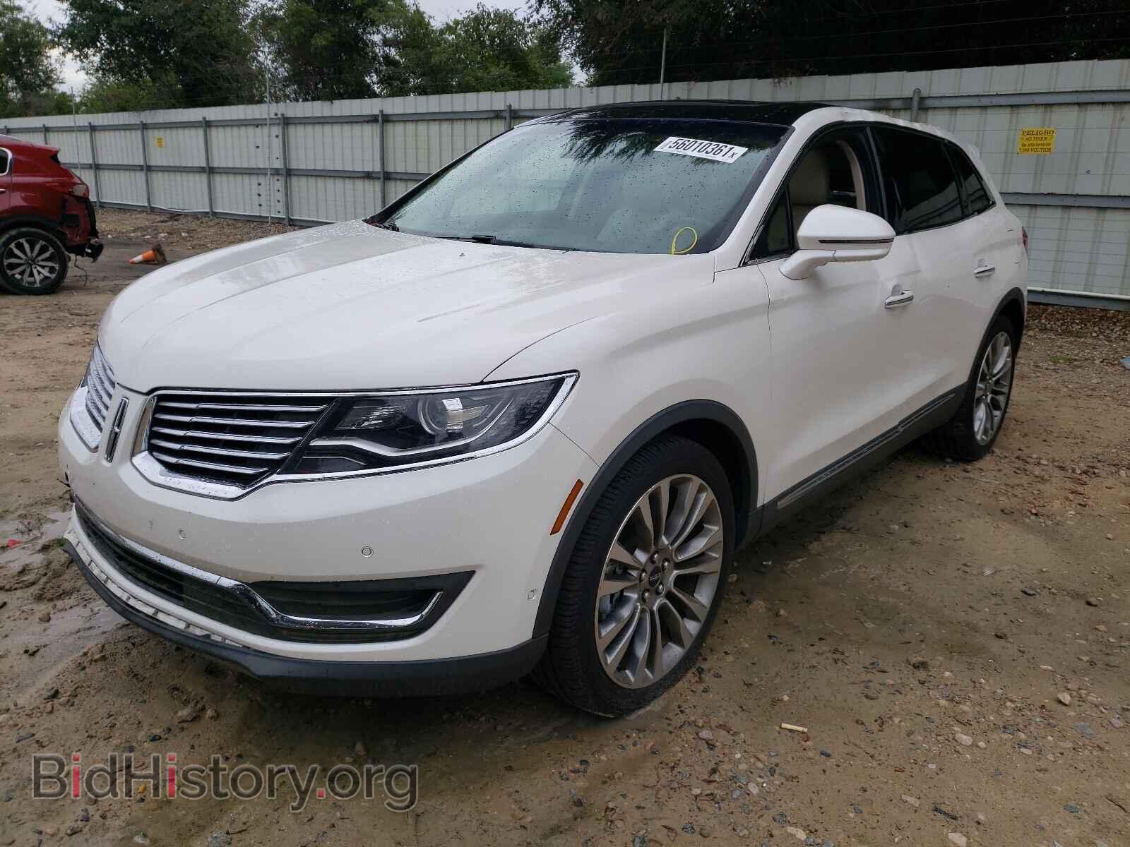 2017 LINCOLN MKX - VIN: 2LMPJ6LP7HBL54065 - Фото 2