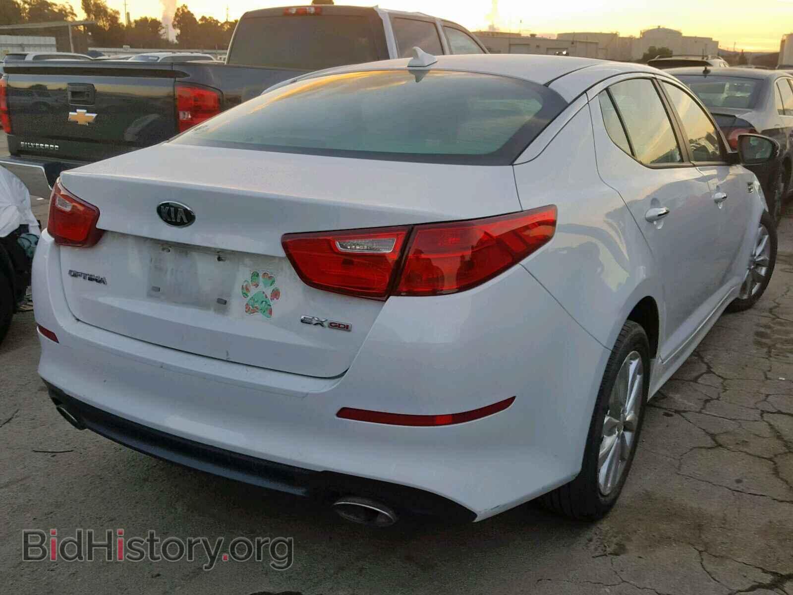 2015 KIA OPTIMA - VIN: 5XXGN4A73FG387301 - Photo 4