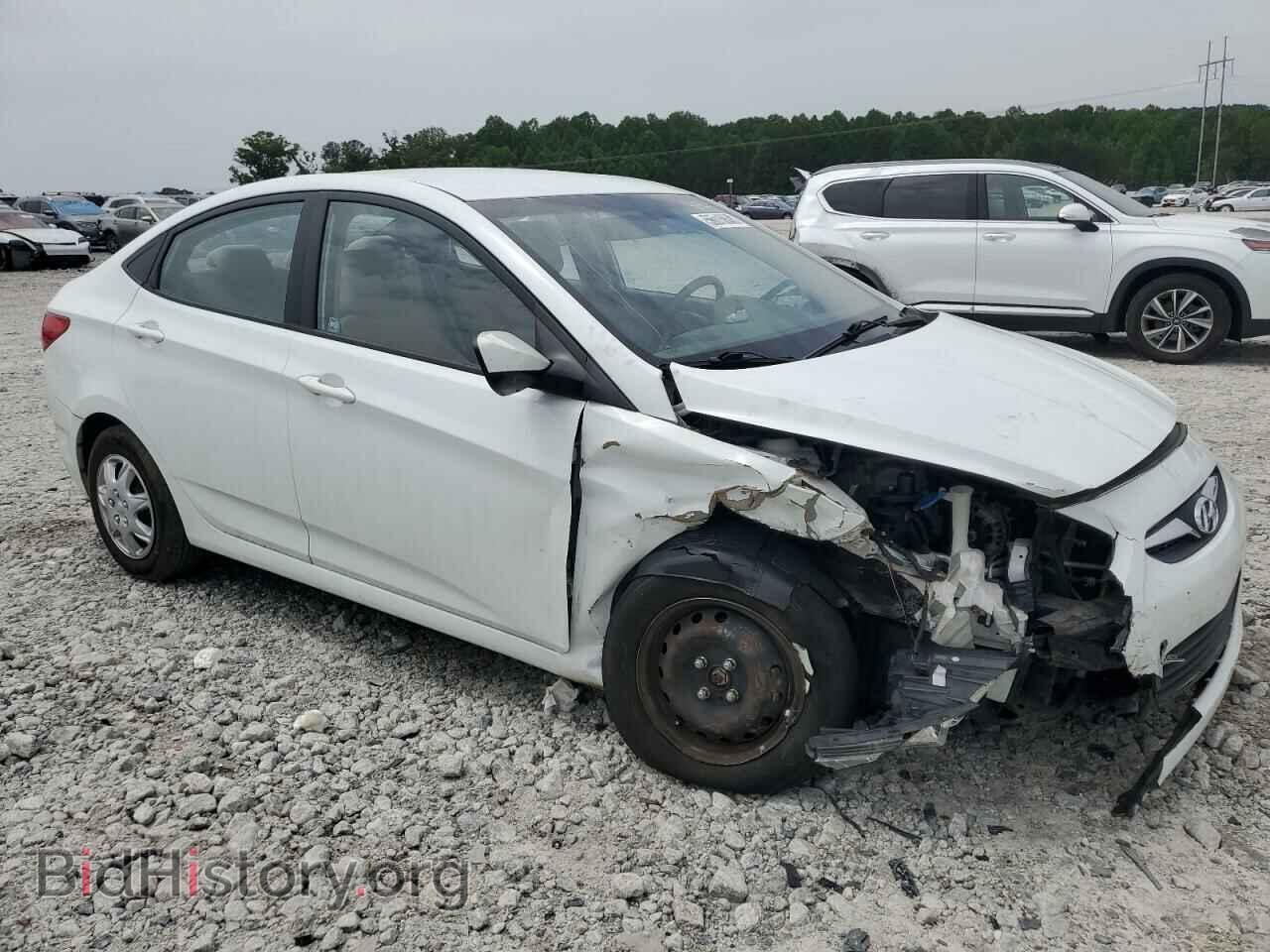2013 HYUNDAI ACCENT - VIN: KMHCT4AE8DU554192 - Фото 4