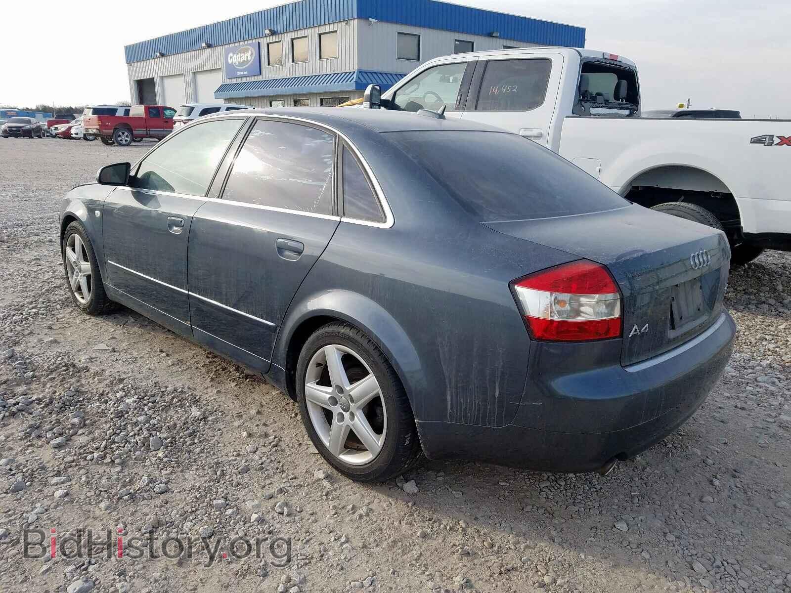 2005 AUDI A4 - VIN: WAULT68E85A063031 - Фото 3