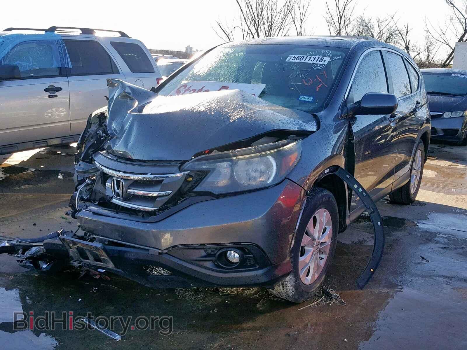 2012 HONDA CR-V EX - VIN: 2HKRM3H54CH505852 - Фото 2