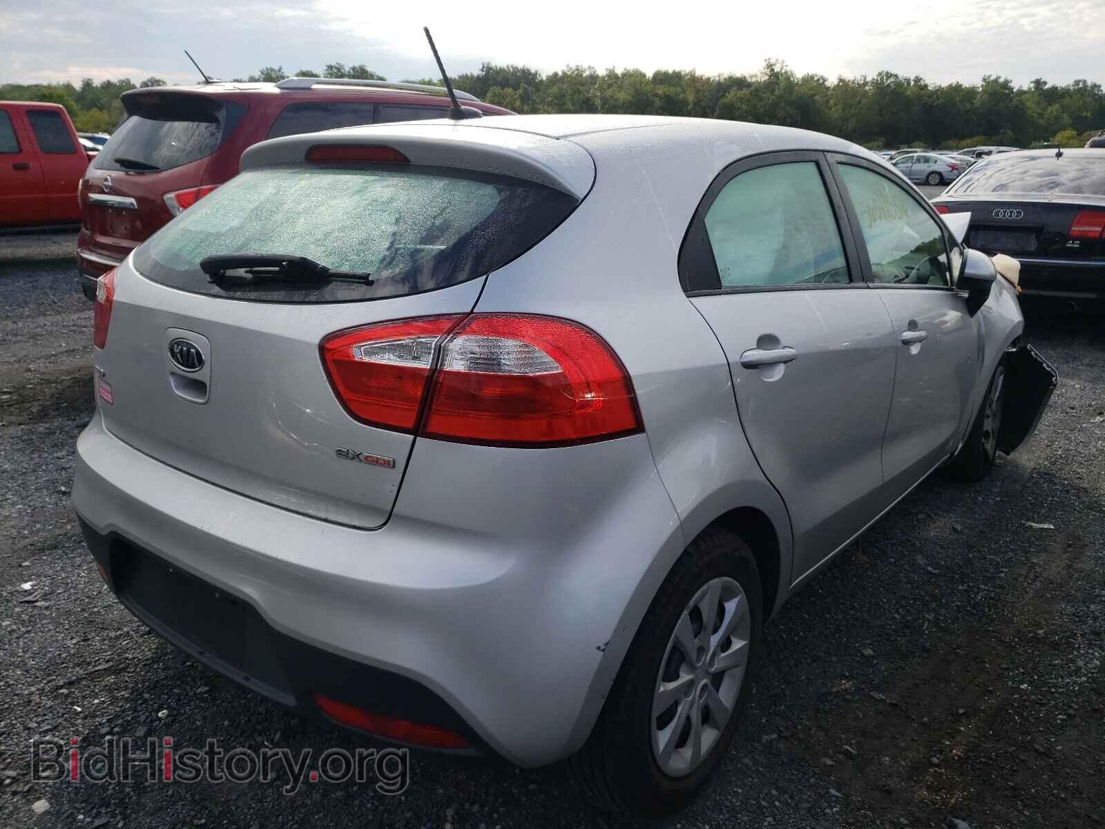2012 KIA RIO - VIN: KNADN5A36C6030739 - Фото 4