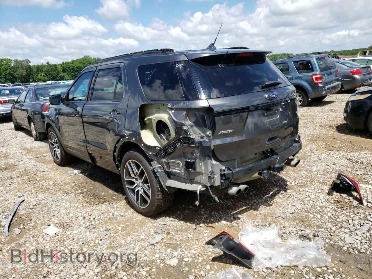 2018 FORD EXPLORER - VIN: 1FM5K8GT0JGC63009 - Фото 2