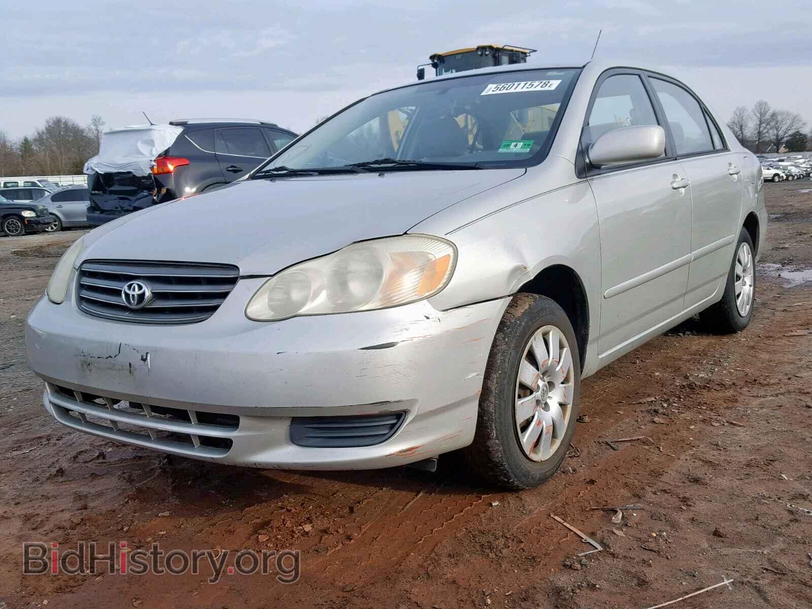 2003 TOYOTA COROLLA - VIN: 2T1BR32E63C097451 - Photo 2