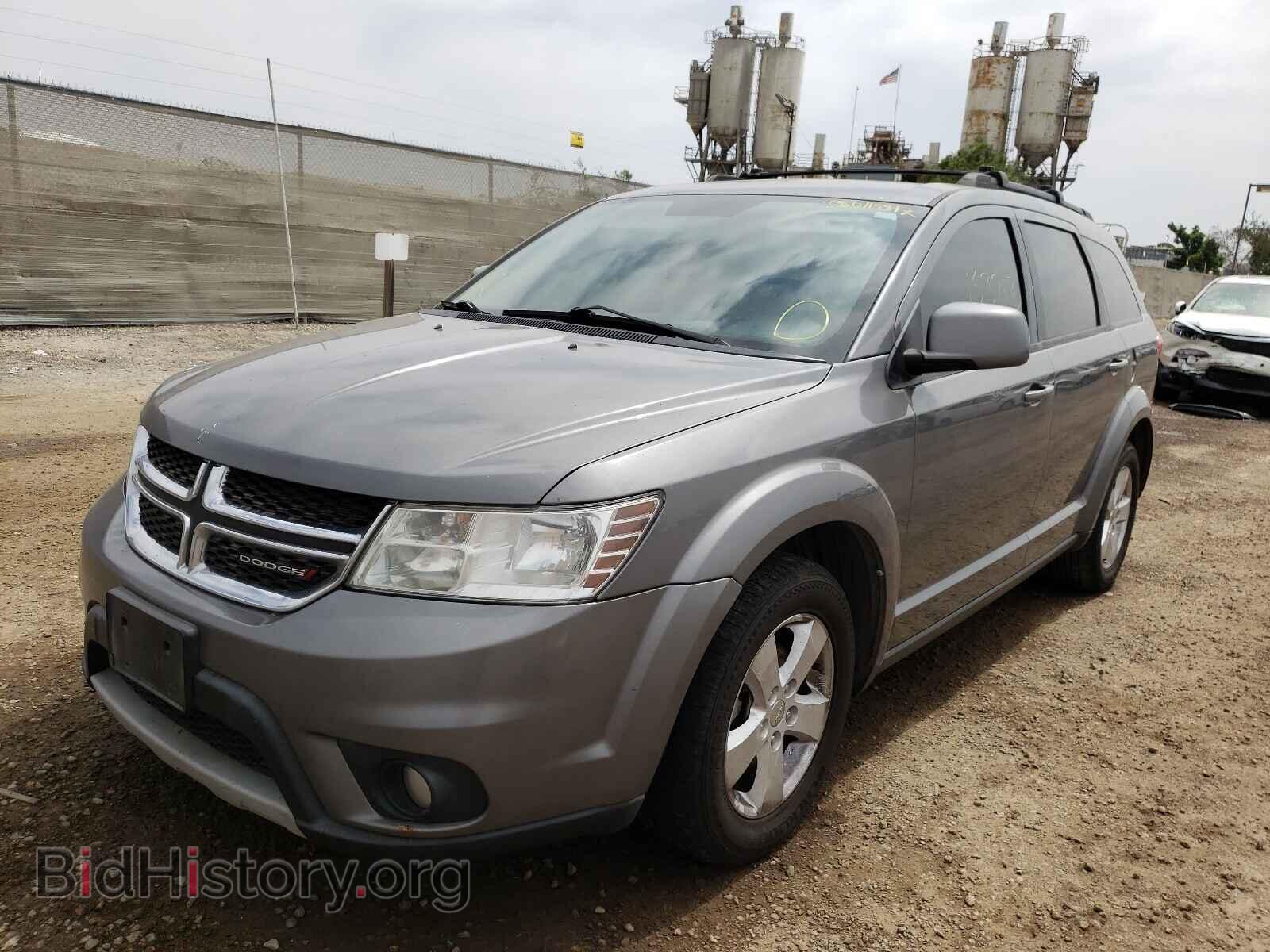 2012 DODGE JOURNEY - VIN: 3C4PDCBG2CT248854 - Фото 2