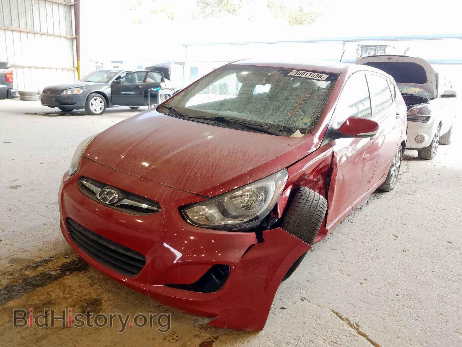 2013 HYUNDAI ACCENT - VIN: KMHCU5AE8DU075807 - Фото 2