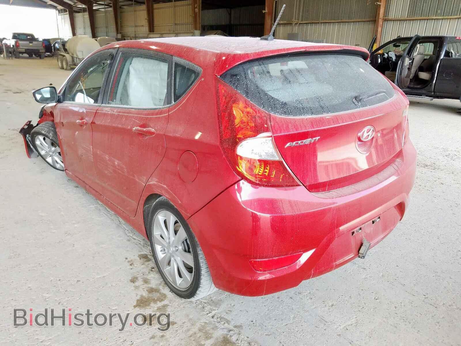 2013 HYUNDAI ACCENT - VIN: KMHCU5AE8DU075807 - Фото 3