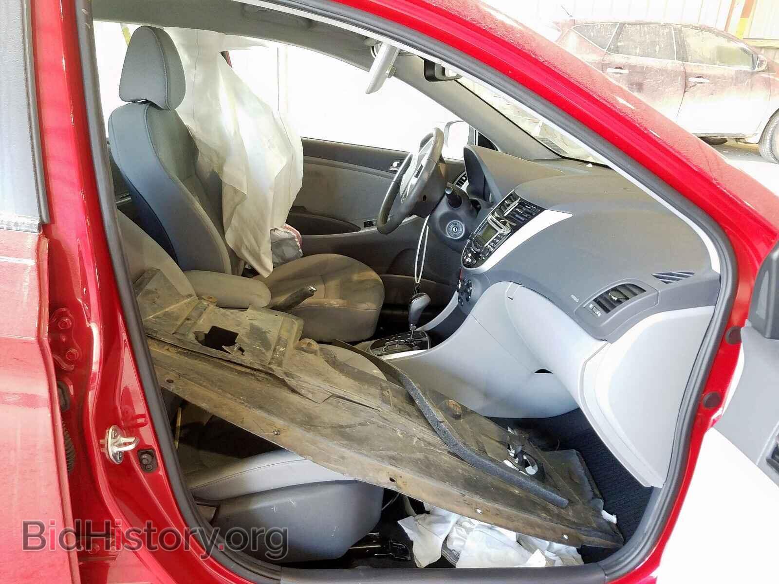 2013 HYUNDAI ACCENT - VIN: KMHCU5AE8DU075807 - Фото 5
