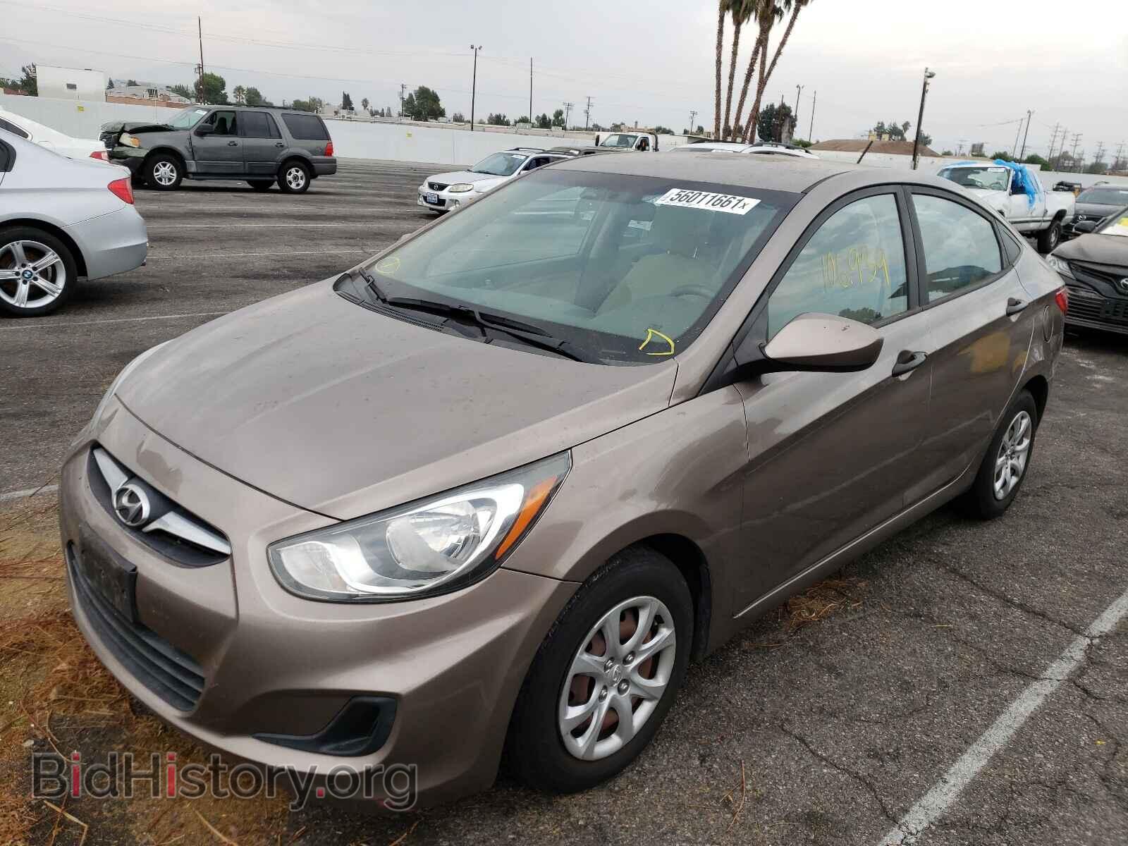 2012 HYUNDAI ACCENT - VIN: KMHCT4AE2CU092775 - Фото 2