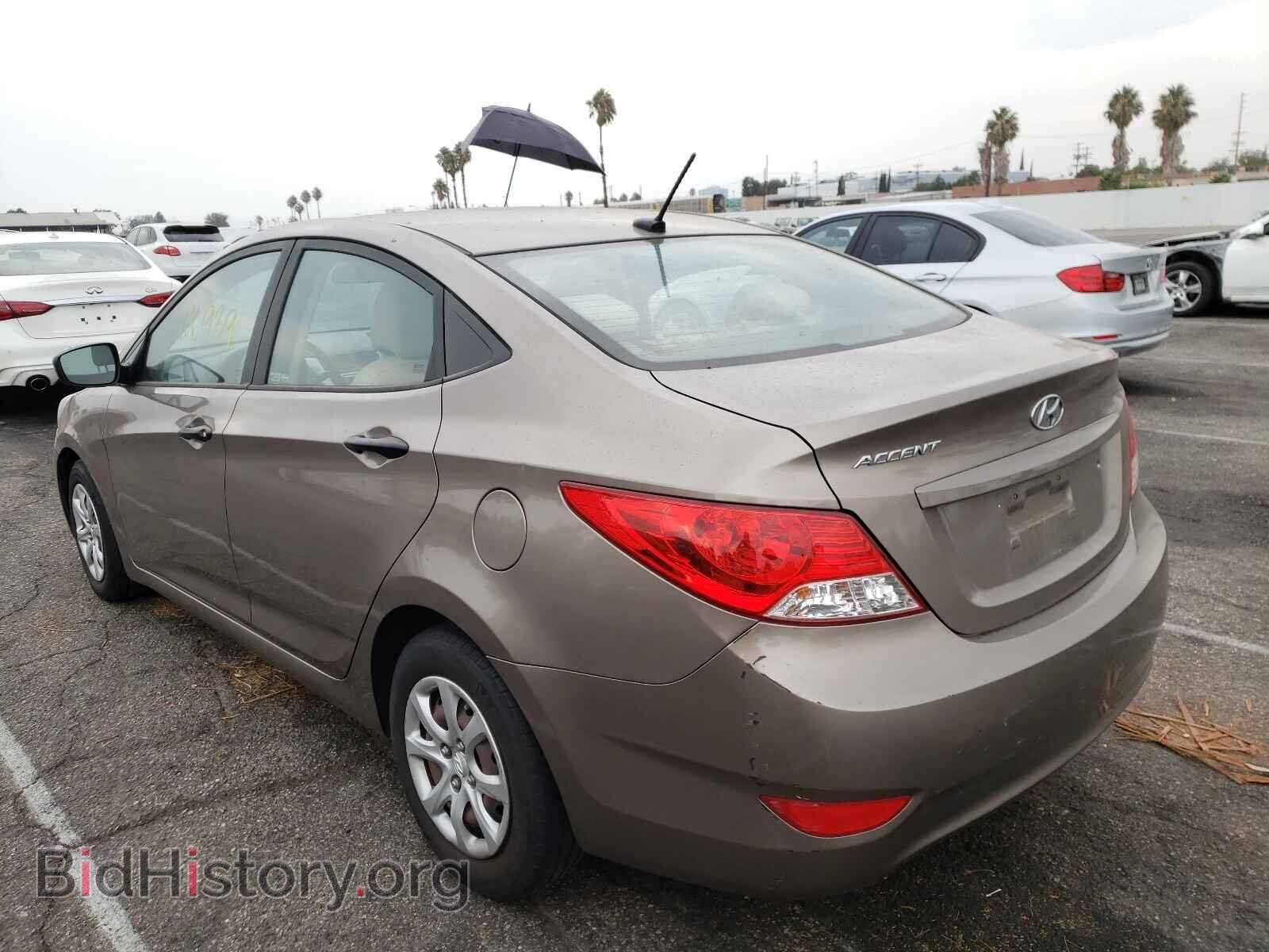 2012 HYUNDAI ACCENT - VIN: KMHCT4AE2CU092775 - Фото 3