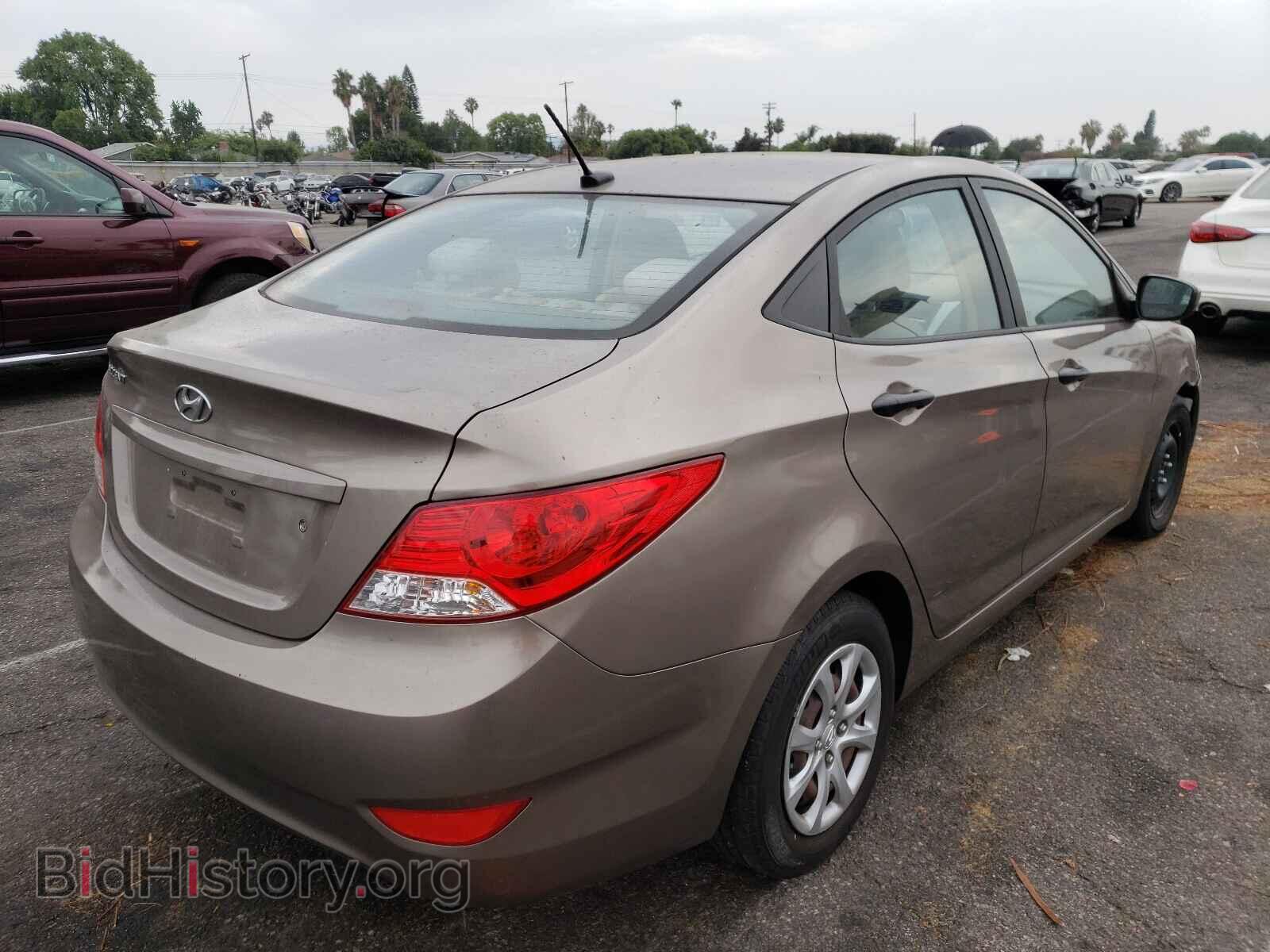2012 HYUNDAI ACCENT - VIN: KMHCT4AE2CU092775 - Фото 4