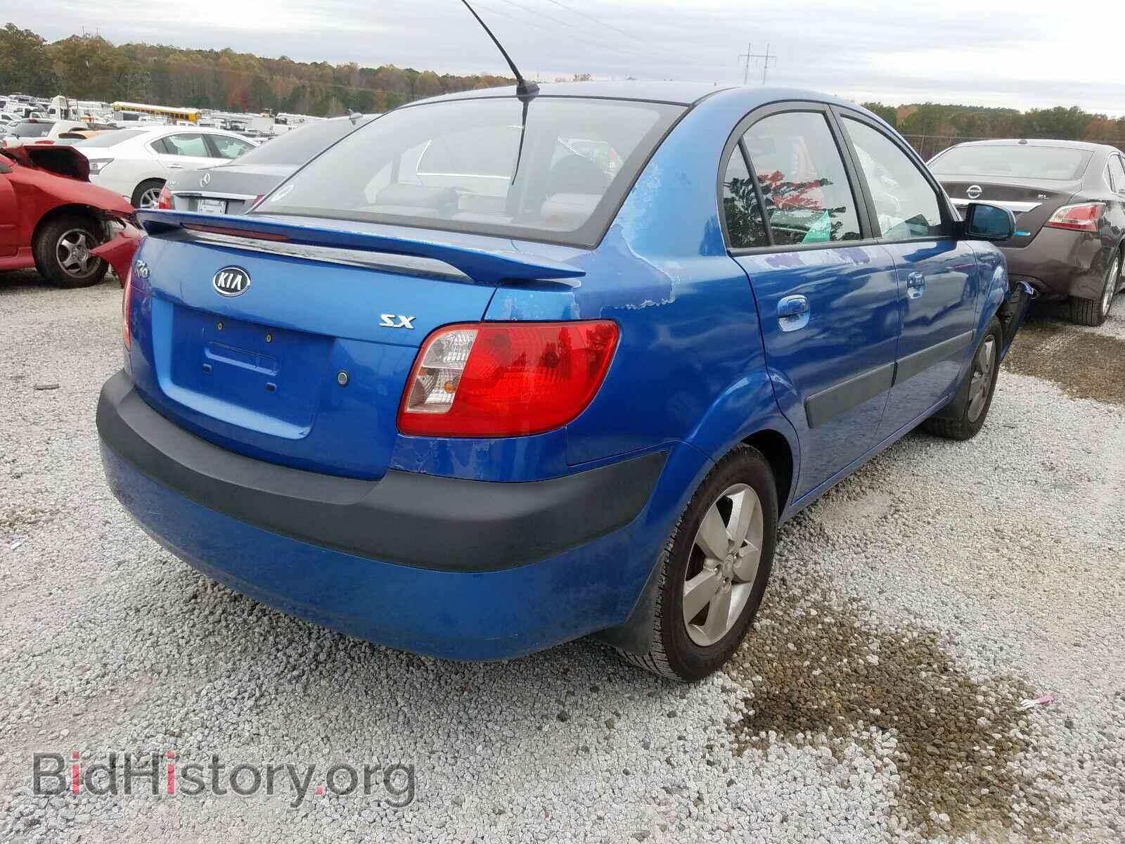 2007 KIA RIO BASE - VIN: KNADE123576200005 - Photo 4