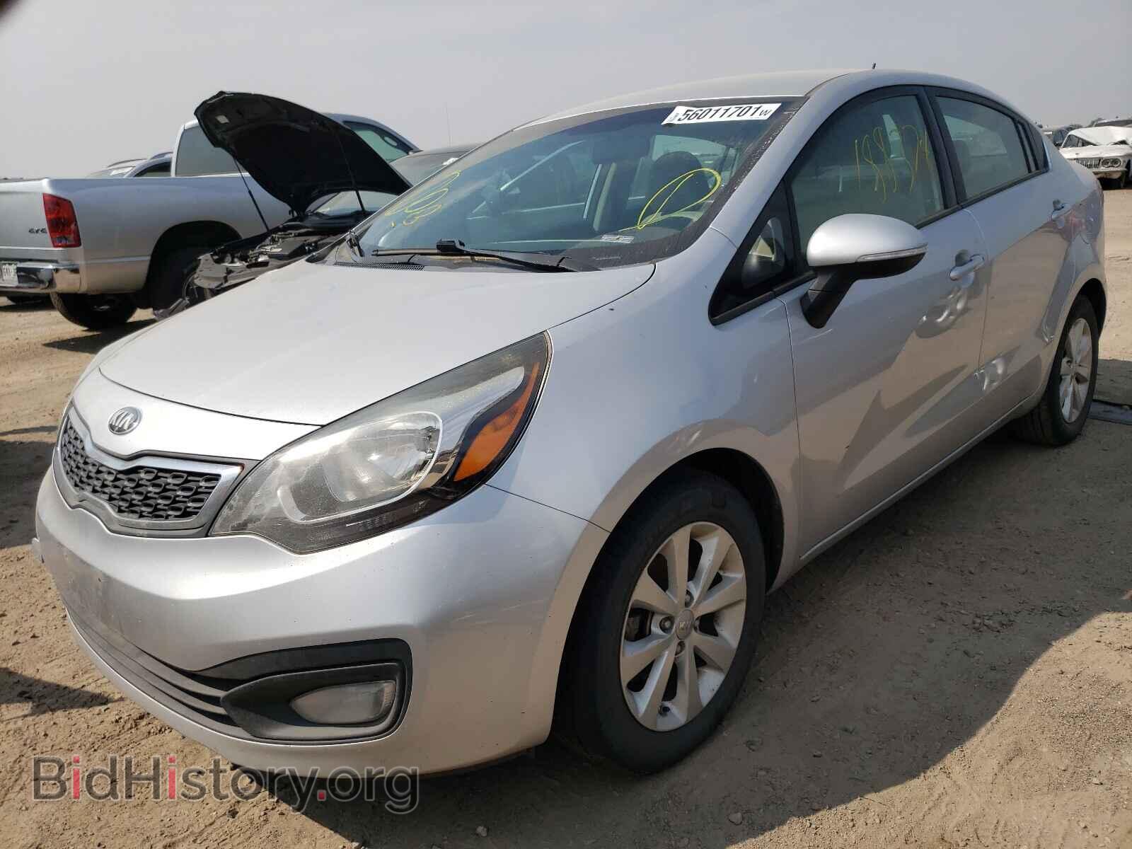 2013 KIA RIO - VIN: KNADN4A34D6135338 - Фото 2