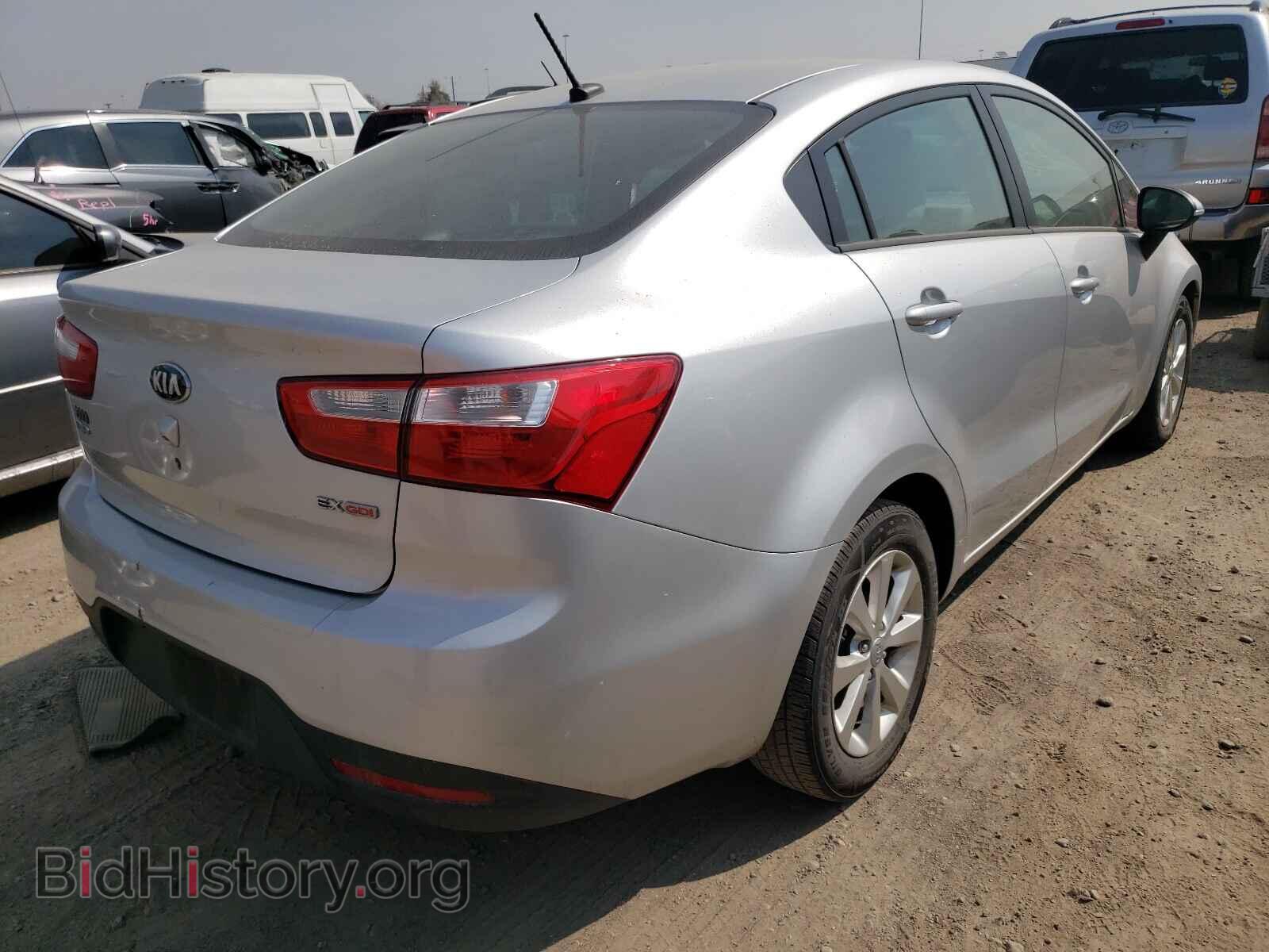 2013 KIA RIO - VIN: KNADN4A34D6135338 - Фото 4