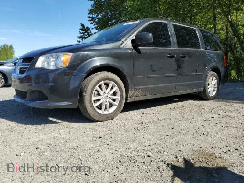 2016 Dodge CARAVAN SXT (VIN 2C4RDGCGXGR313196) — фото 1 из 13, Copart, повреждение: задняя часть