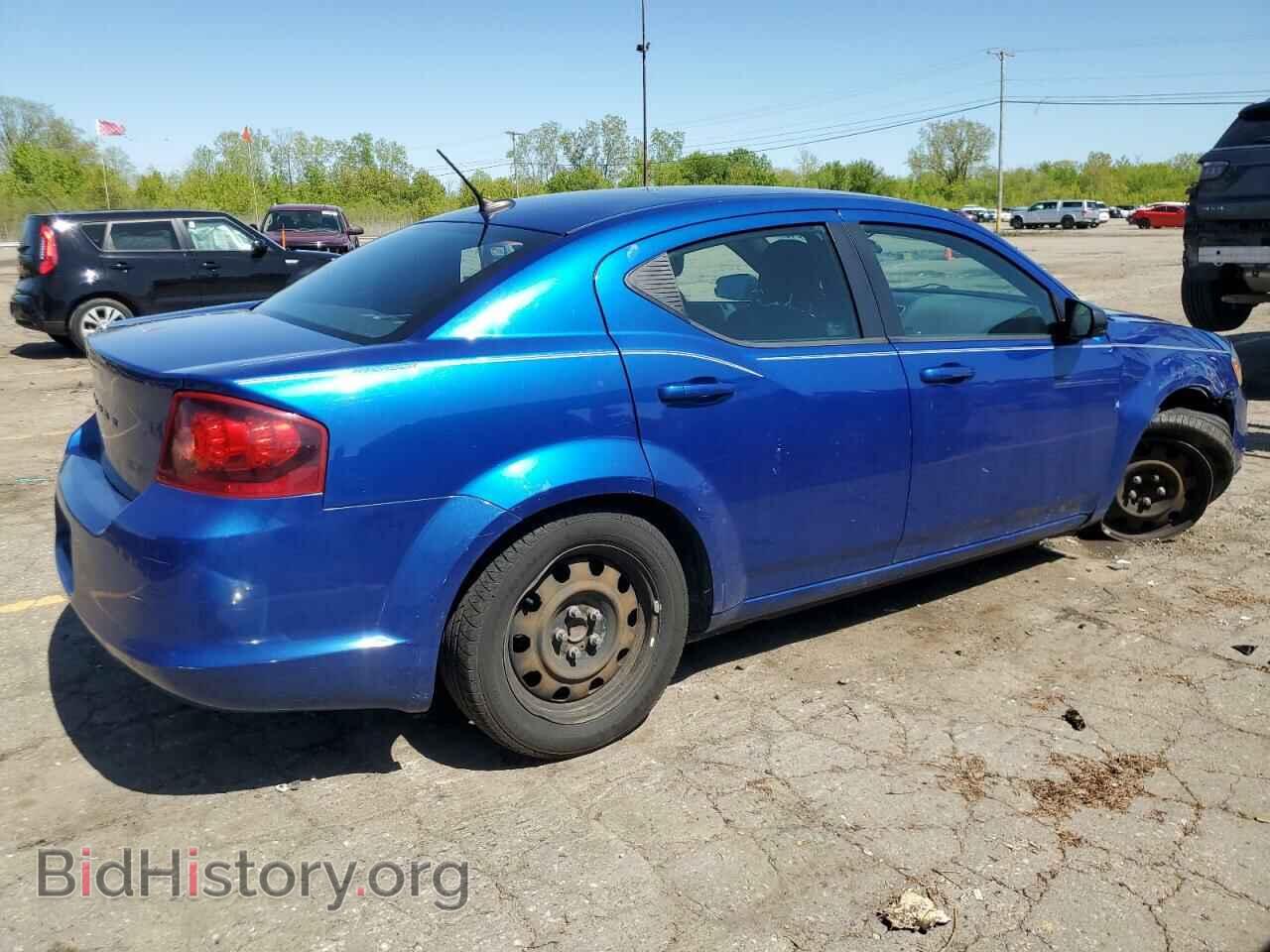 2014 DODGE AVENGER - VIN: 1C3CDZAB5EN162226 - Фото 3