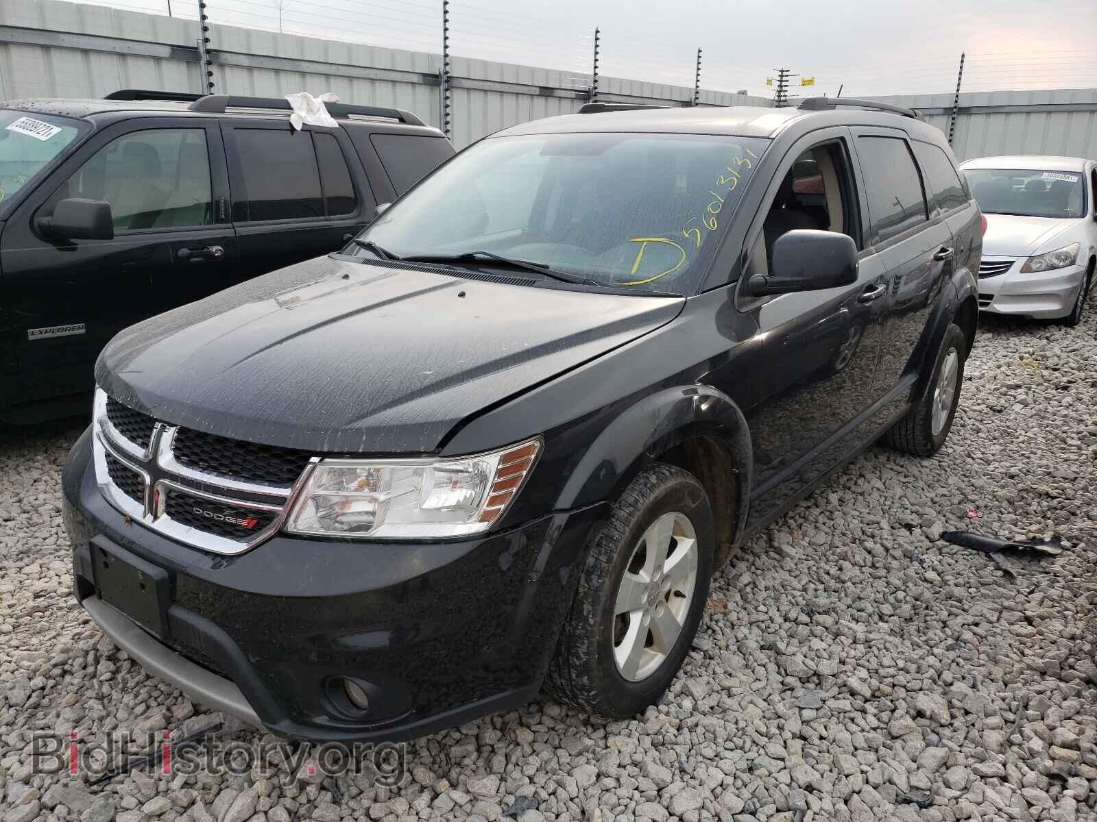 2012 DODGE JOURNEY - VIN: 3C4PDCBG2CT208161 - Фото 2