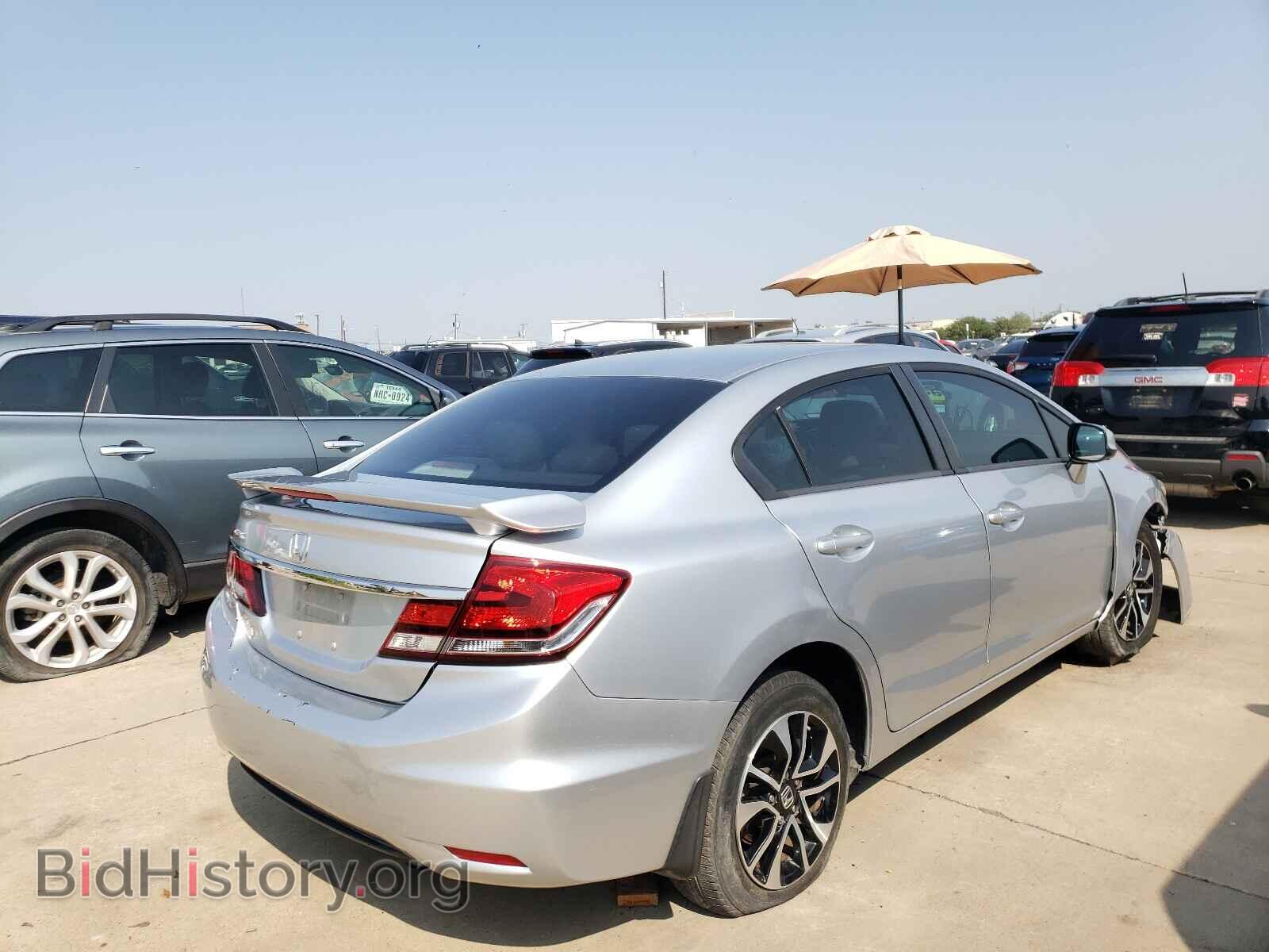 2013 HONDA CIVIC - VIN: 2HGFB2F84DH527801 - Фото 4