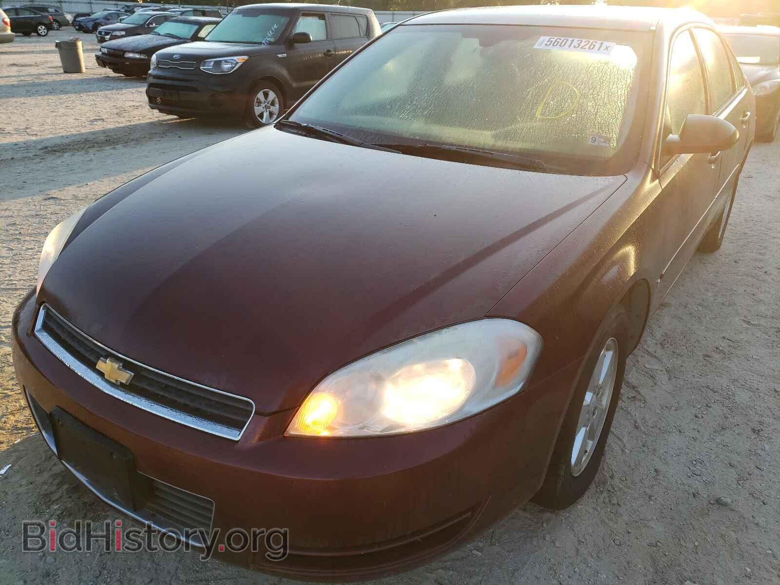 2007 CHEVROLET IMPALA - VIN: 2G1WT58N379268189 - Фото 2