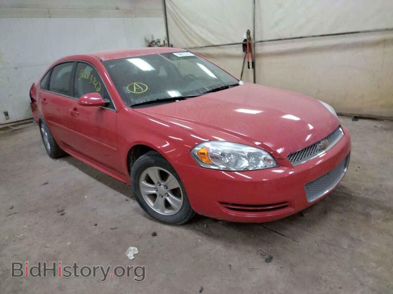Фотография 2G1WF5E3XC1247763 - CHEVROLET IMPALA 2012