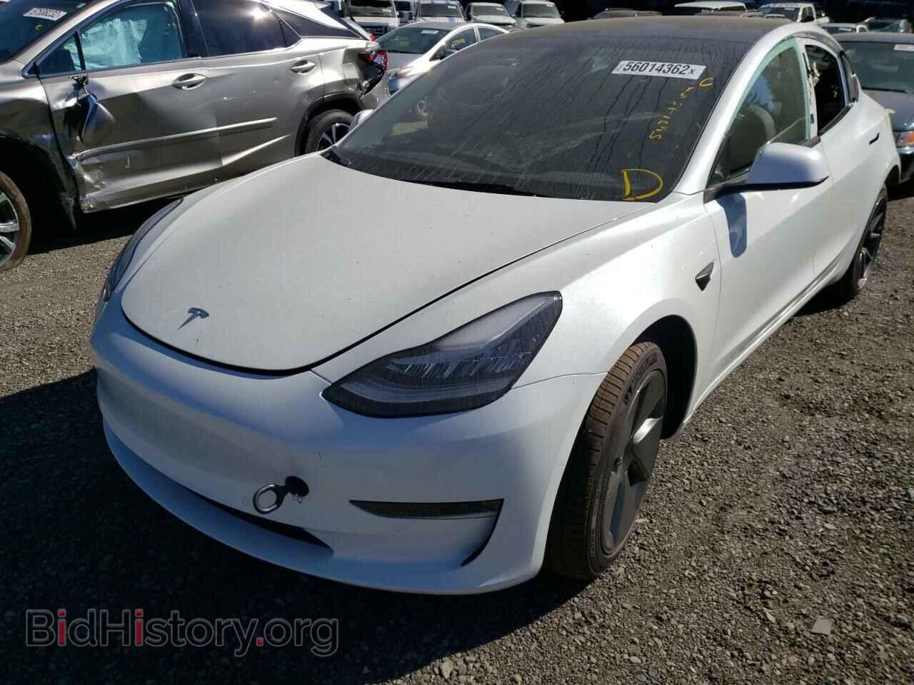 2022 TESLA MODEL 3 - VIN: 5YJ3E1EB3NF260156 - Photo 2