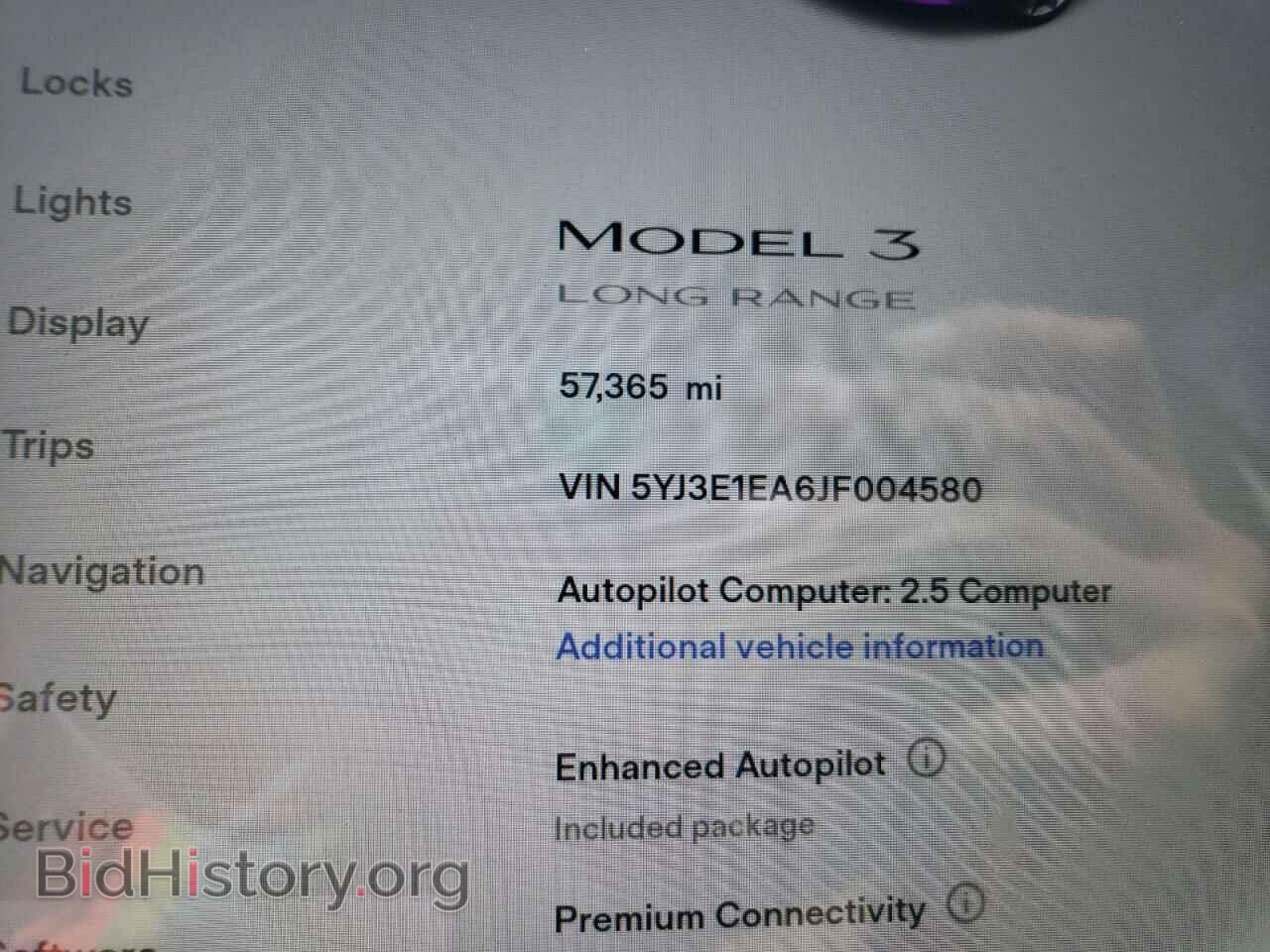 2018 TESLA MODEL 3 - VIN: 5YJ3E1EA6JF004580 - Фото 8