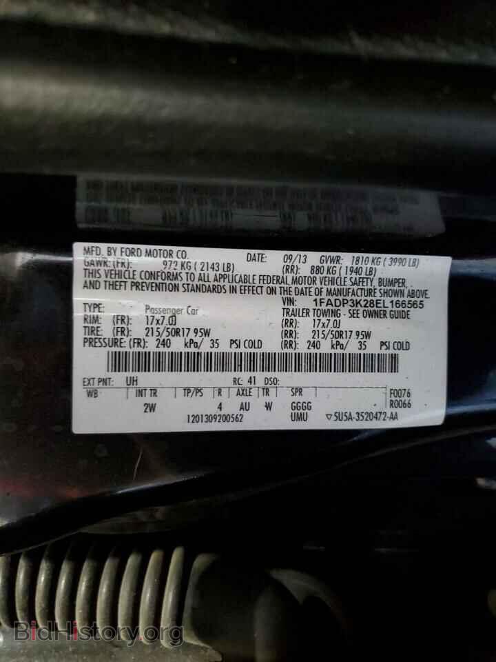 2014 FORD FOCUS - VIN: 1FADP3K28EL166565 - Photo 12