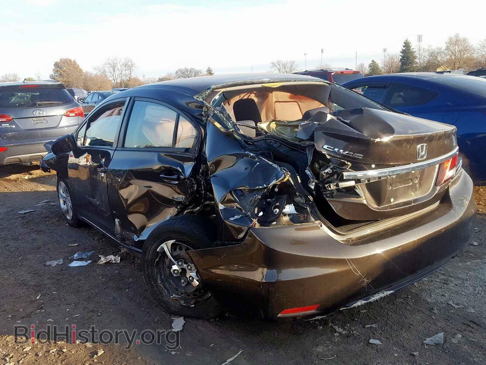 2014 HONDA CIVIC - VIN: 2HGFB2F59EH516963 - Фото 3