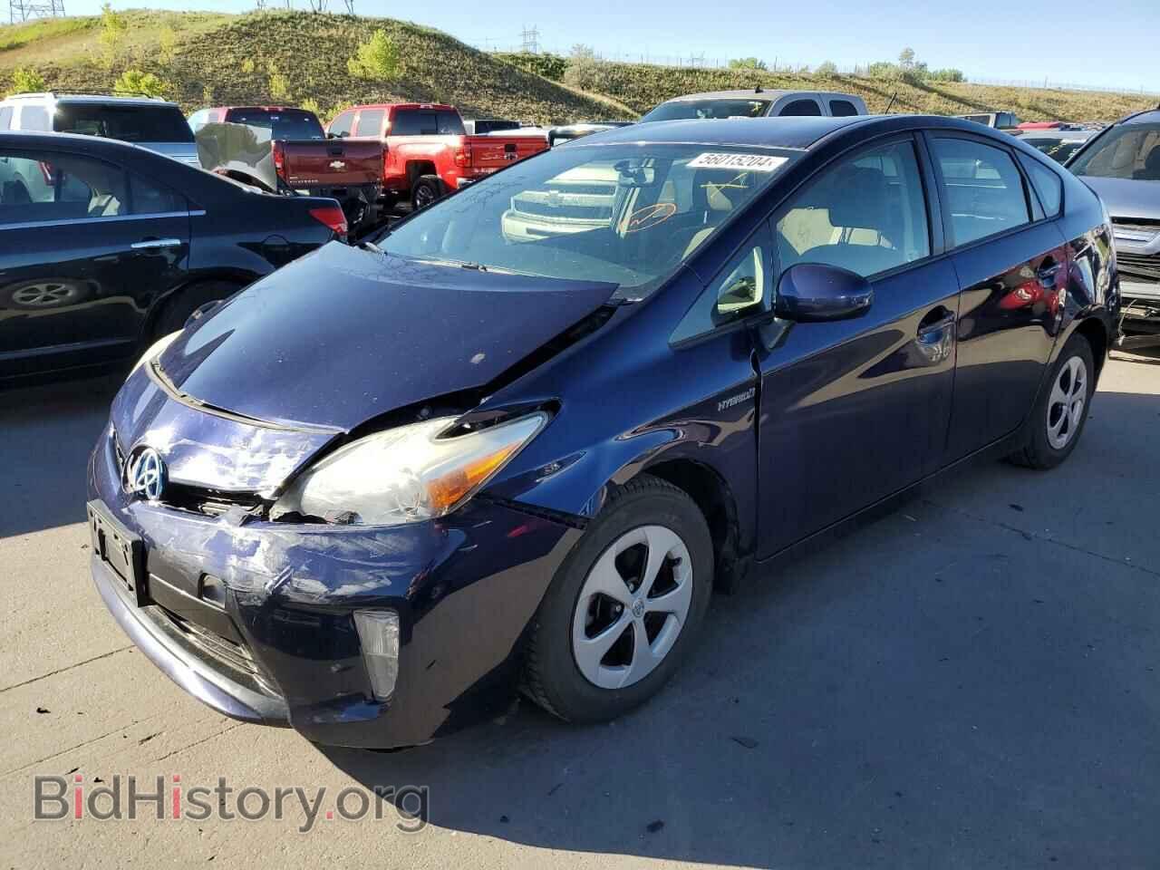 Фотография JTDKN3DU0C0336406 - TOYOTA PRIUS 2012