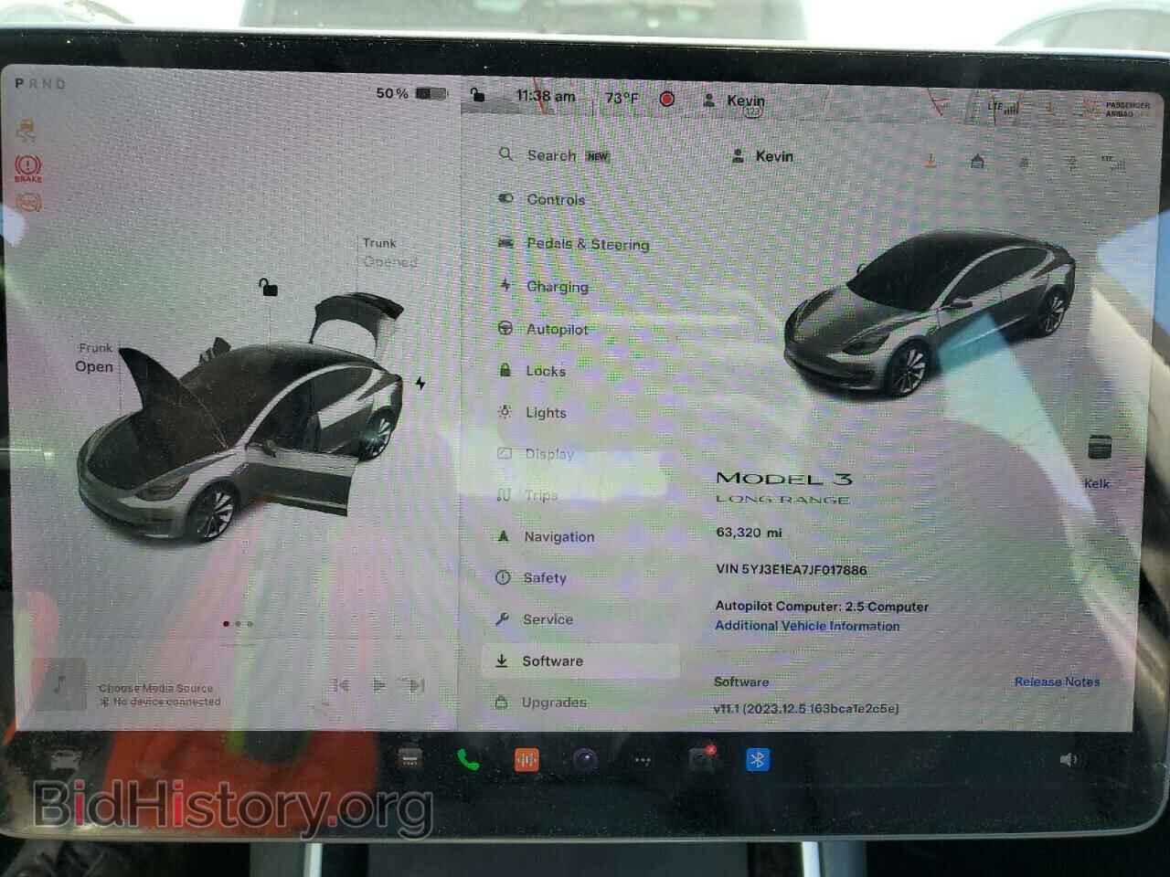 2018 TESLA MODEL 3 - VIN: 5YJ3E1EA7JF017886 - Фото 9