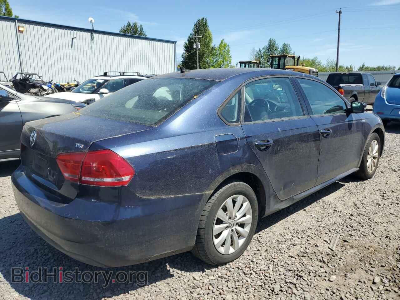 2014 VOLKSWAGEN PASSAT - VIN: 1VWAT7A33EC083021 - Фото 3