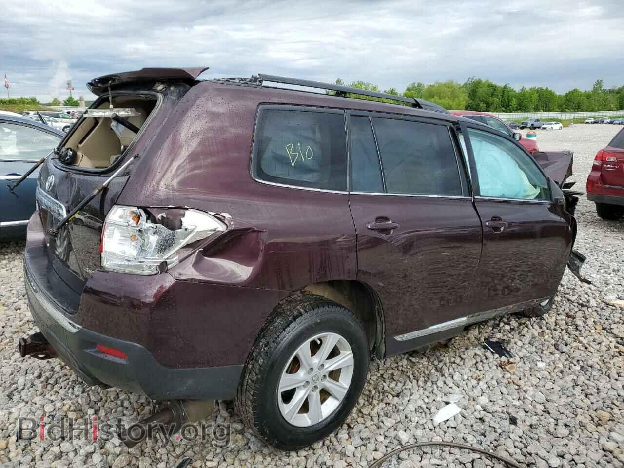 2013 TOYOTA HIGHLANDER - VIN: 5TDBK3EH8DS244260 - Фото 3