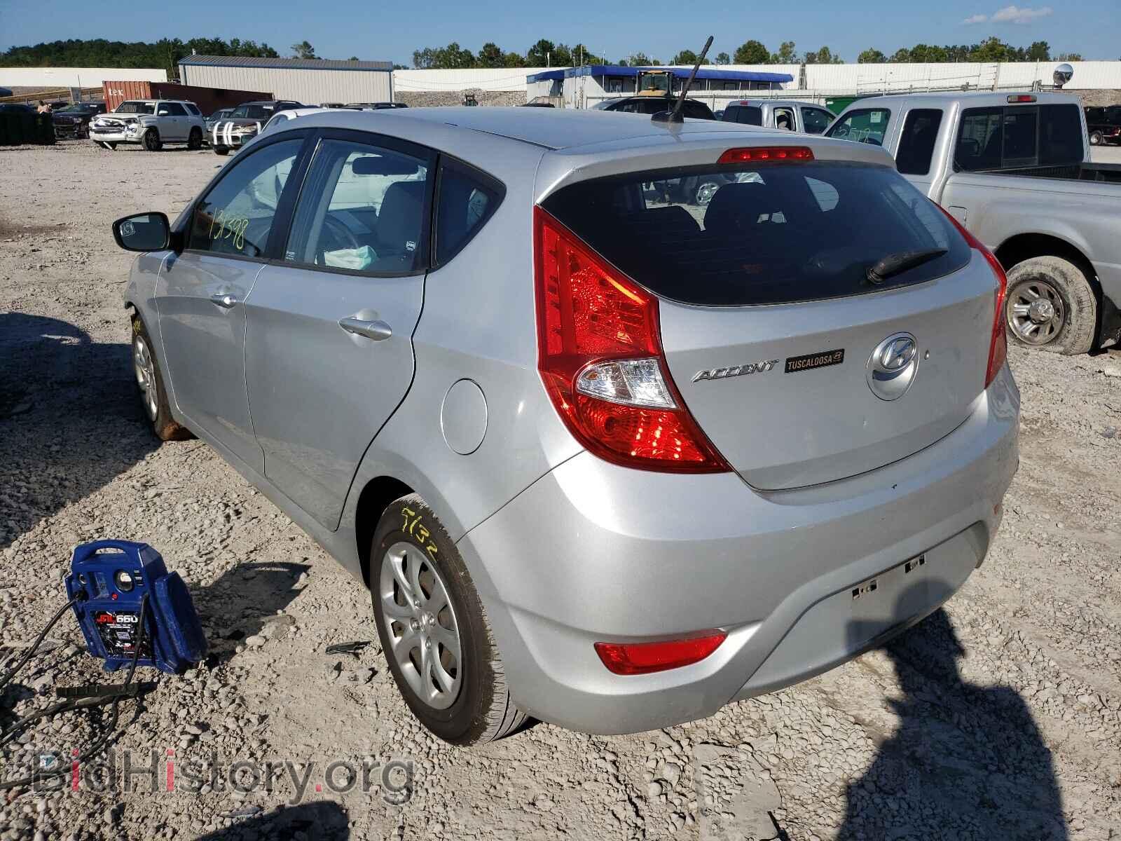 2013 HYUNDAI ACCENT - VIN: KMHCT5AEXDU059725 - Фото 3
