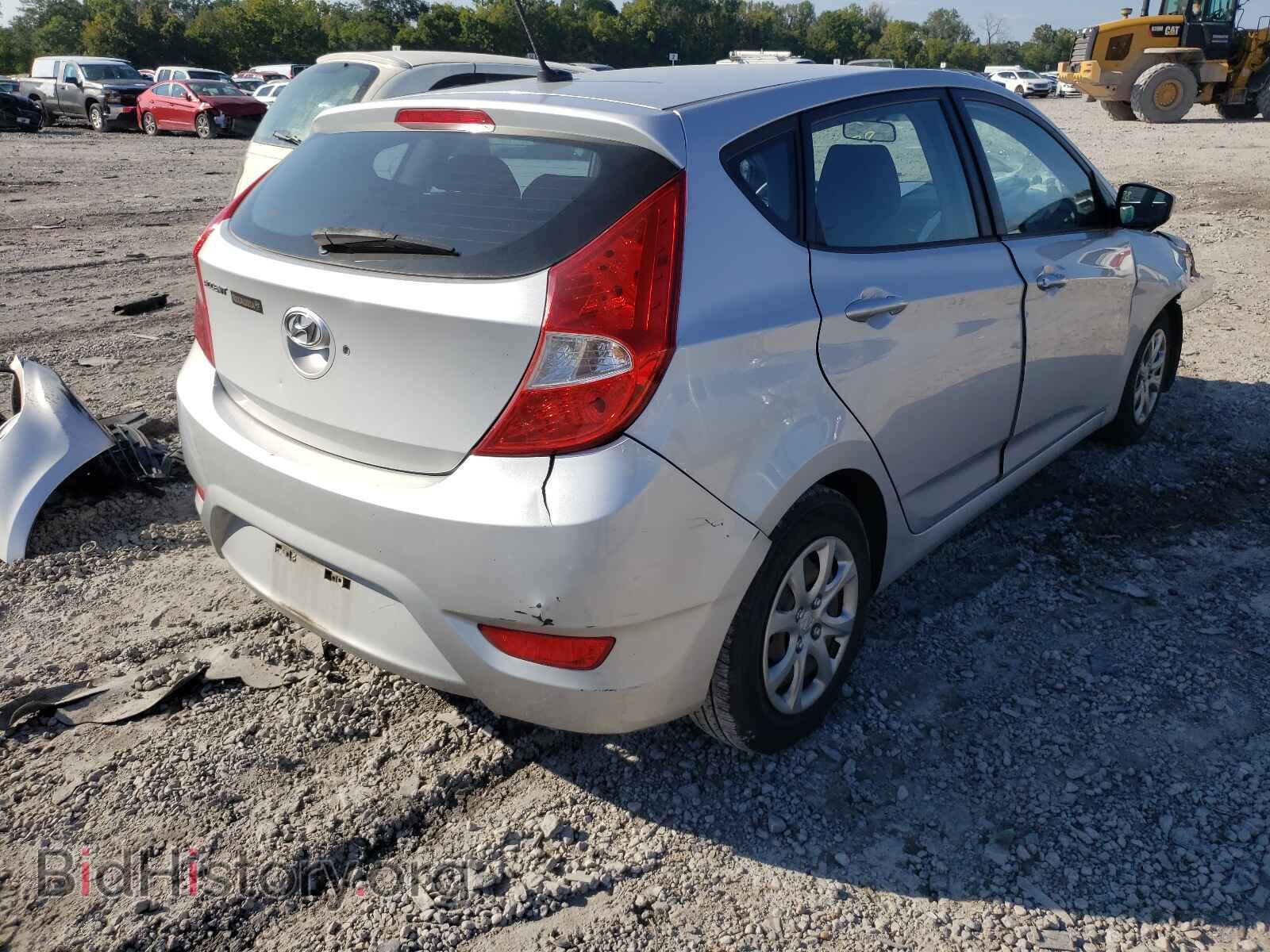 2013 HYUNDAI ACCENT - VIN: KMHCT5AEXDU059725 - Фото 4
