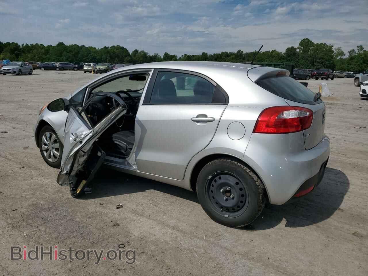 2012 KIA RIO - VIN: KNADM5A34C6015949 - Фото 2