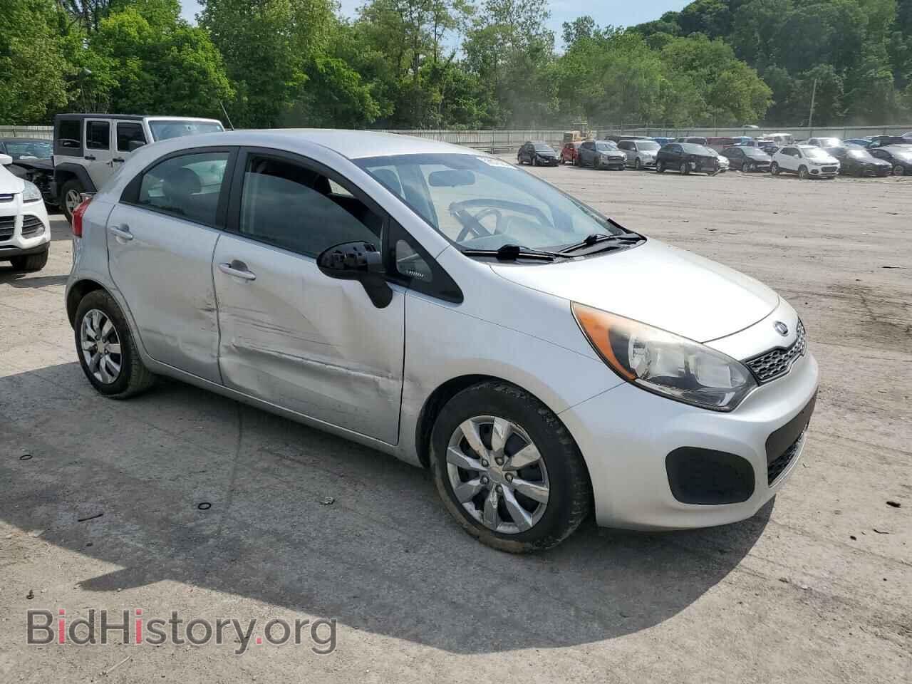 2012 KIA RIO - VIN: KNADM5A34C6015949 - Фото 4