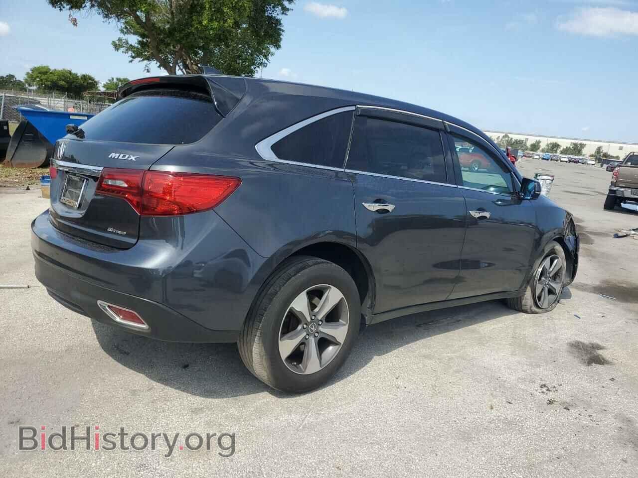 2016 ACURA MDX - VIN: 5FRYD4H27GB040493 - Фото 3