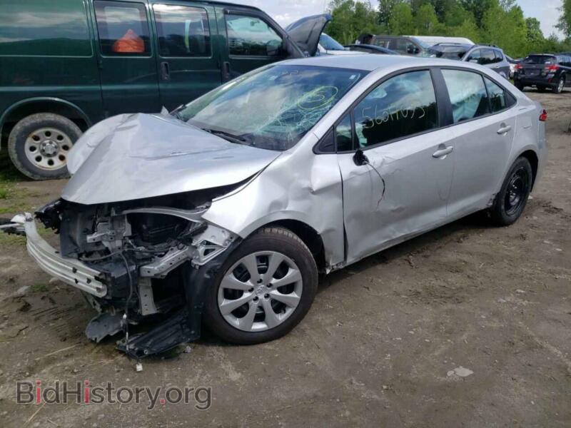 2021 Toyota COROLLA Corolla LE (VIN 5YFEPMAE0MP254726) — фото 1 из 13, Copart, повреждение: передняя часть