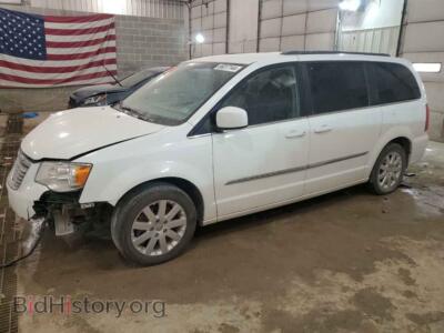 2015 Chrysler MINIVAN Touring, white — VIN 2C4RC1BG8FR595306, Copart