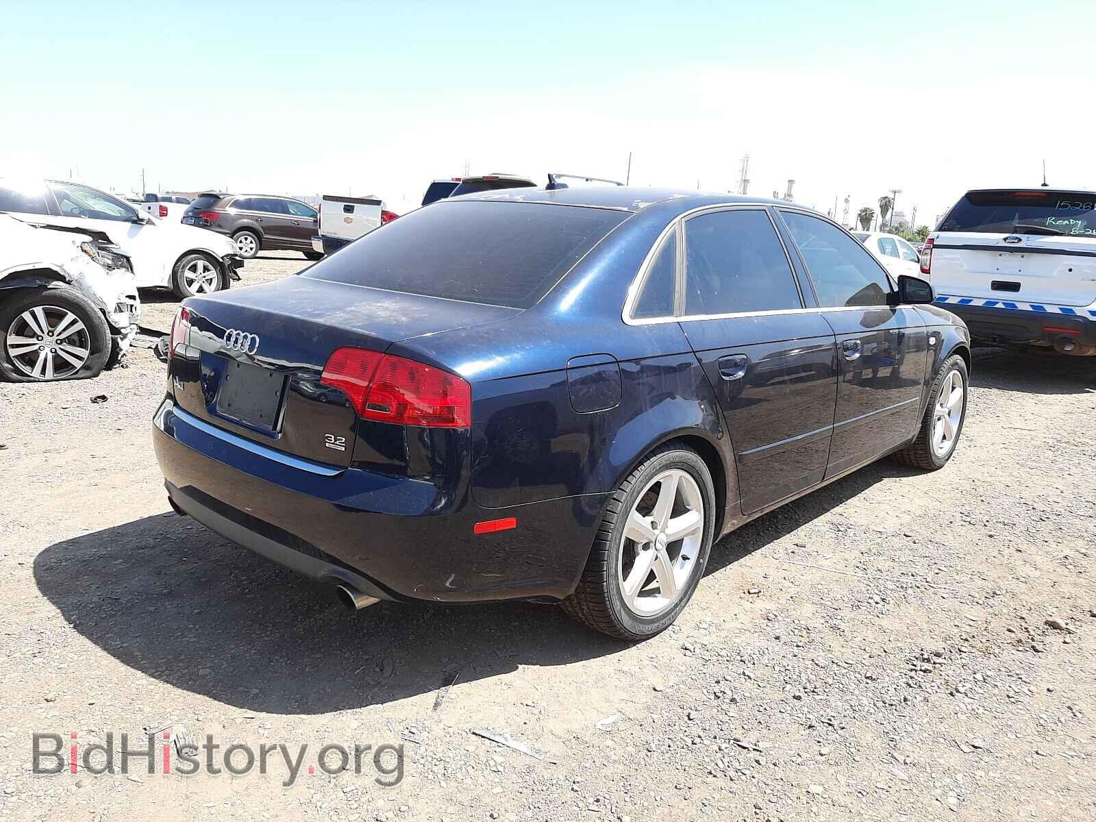 2007 AUDI A4 - VIN: WAUDH78E67A129042 - Фото 4
