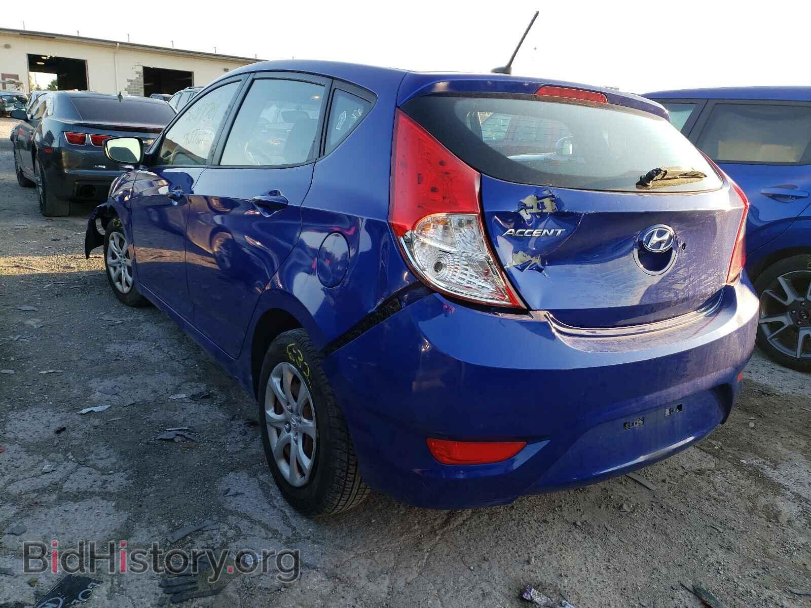 2012 HYUNDAI ACCENT - VIN: KMHCT5AE5CU015646 - Фото 3
