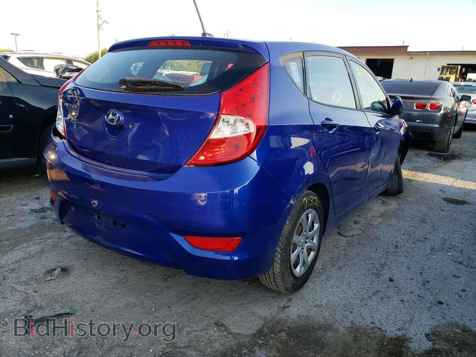 2012 HYUNDAI ACCENT - VIN: KMHCT5AE5CU015646 - Фото 4